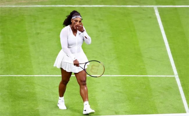 Alexis Ohanian posts an old photo of Serena Williams playing tennis