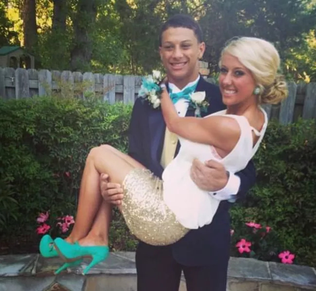 Brittany Matthews and Patrick Mahomes have been friends since high school