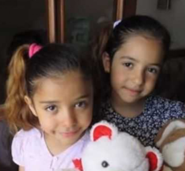 Jordan’s 8 Year Old Twin Daughters Ysabel and Victoria