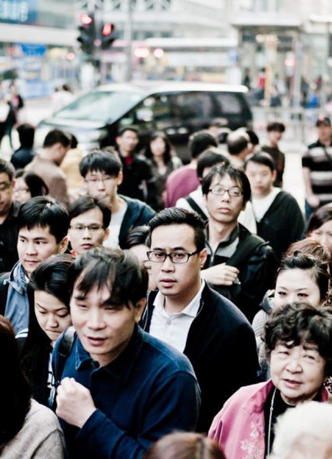People in hongkong