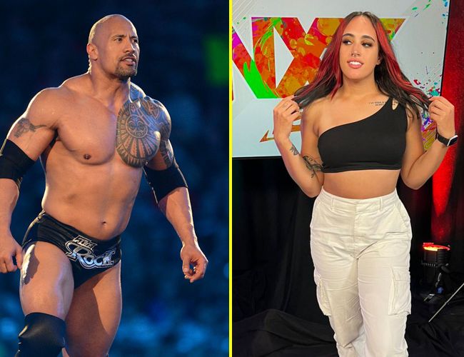 Rock's daughter make her WWE debut