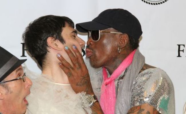 Dennis Rodman continues to promote the LGBTQ community