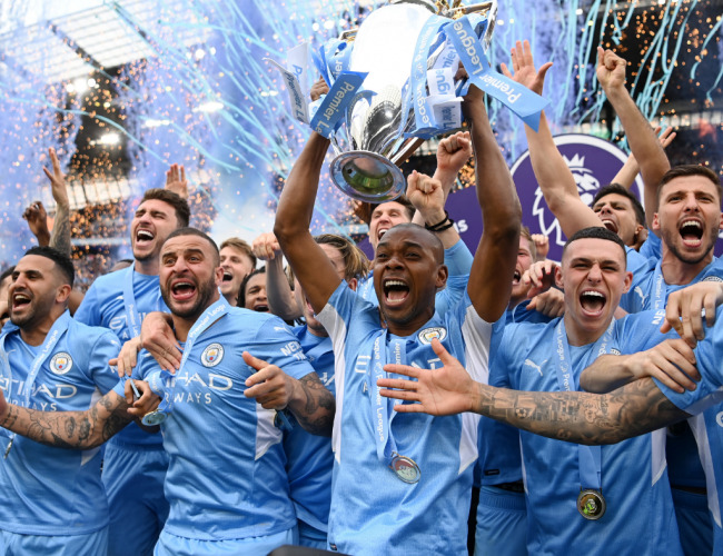 Manchester City is under pressure to lift the trophy