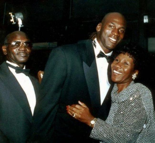 Michael Jordan's athletic abilities were not inherited from his parents