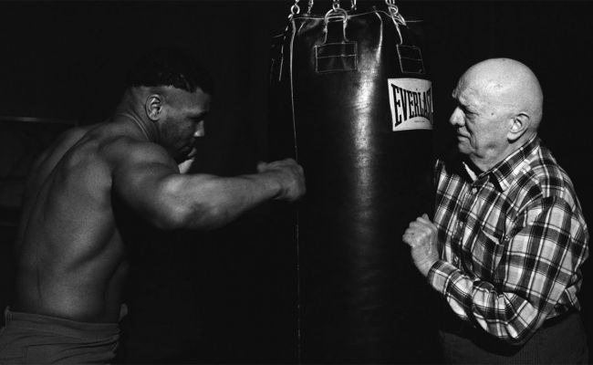 Mike Tyson meets D'Amato