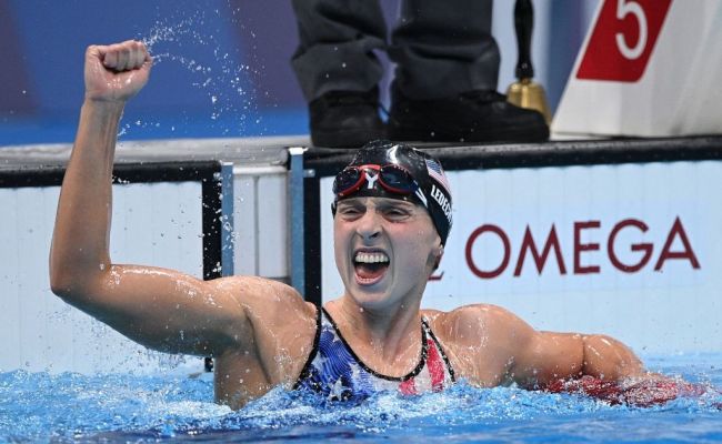 Olympic Swimmer Katie Ledecky