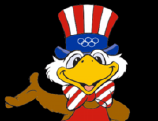 Olympic eagle Sam