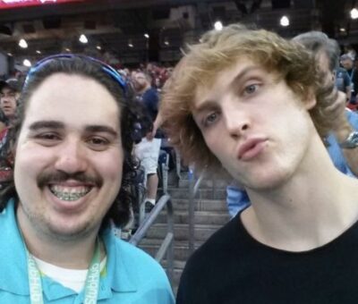 he was a Logan Paul fan and met him at the Super Bowl