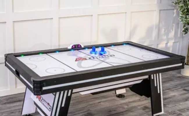 Hey! Play! Mini Arcade Air Hockey Table Fun Table