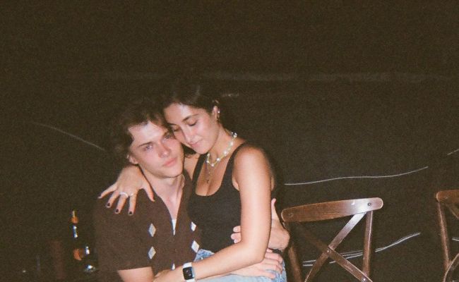 Christopher Briney and Girlfriend Isabel Machado’s Cute Moments